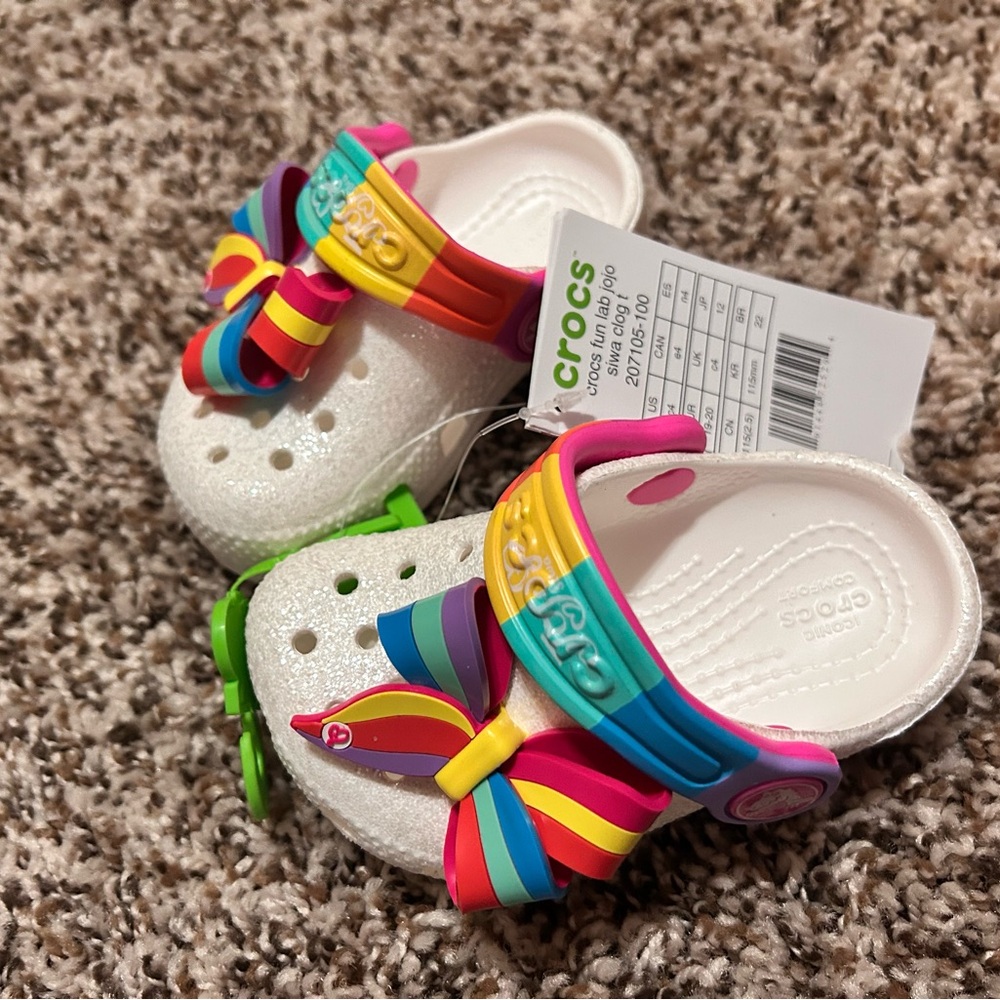 CROCS jojo bow